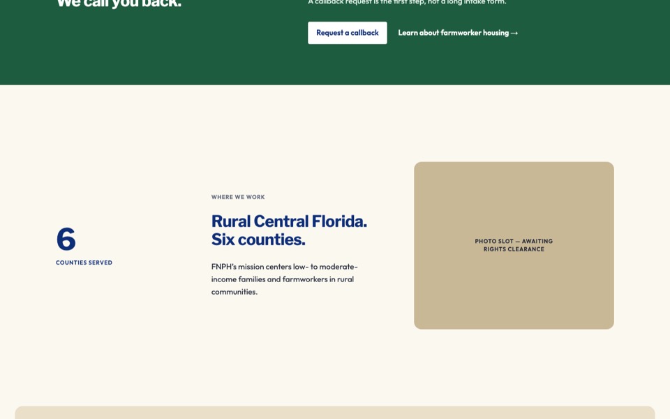 TrueGround Light-room statement coded homepage preview