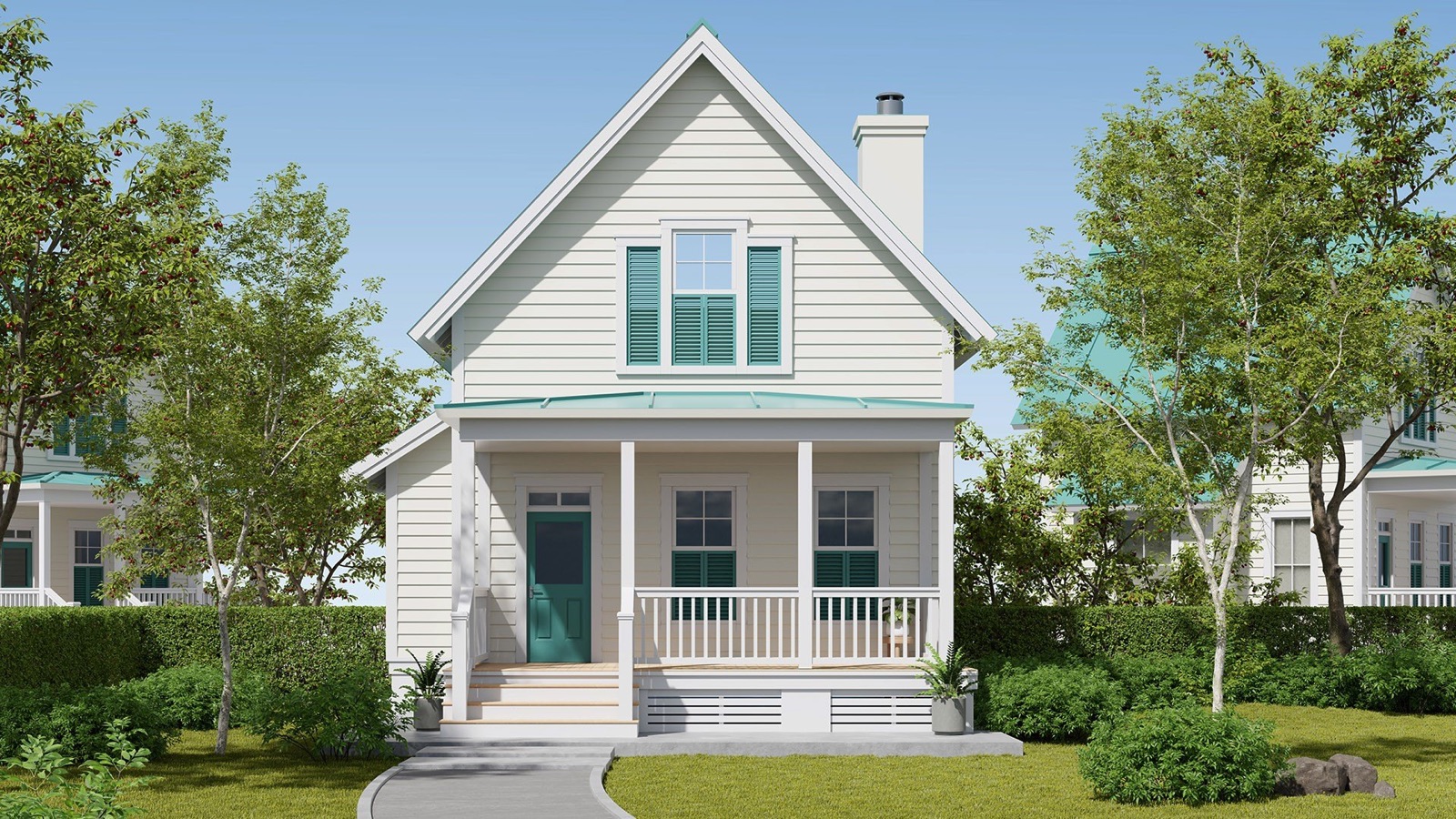 House rendering from the current FNPH home page.